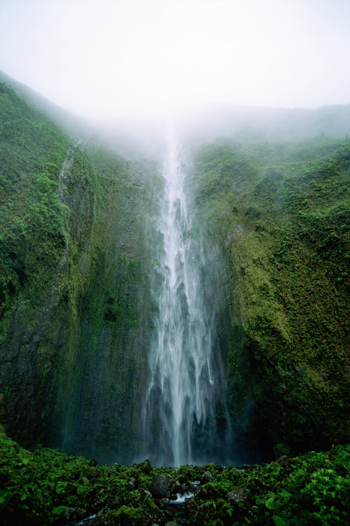 Waterfall in Maui, Hawaii